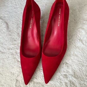 New never used Good American, red, size 6